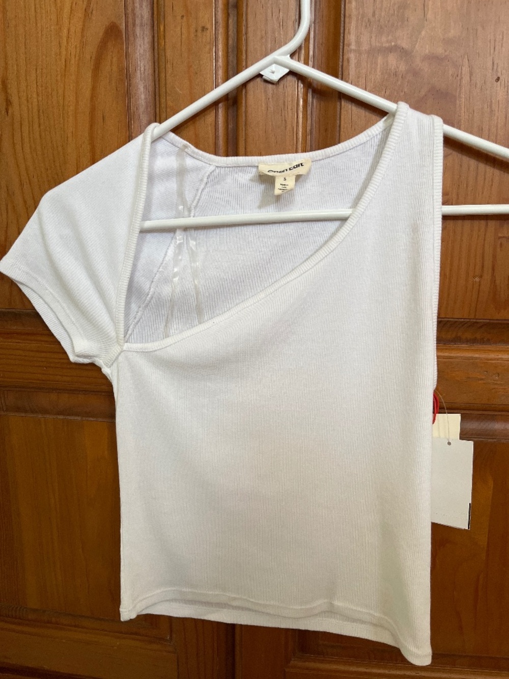NWT Open Edit by Nordstrom Asymmetrical Knit Top